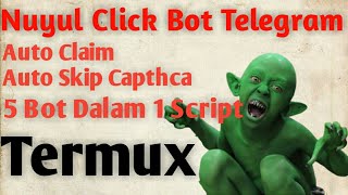 Nuyul Click Bot telegram via termux (btc, ltc, bch, zec, doge click bot) terbaru
