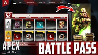 ALLE BATTLE PASS Skins und Octane Gameplay | Apex Legends Season 1 Deutsch
