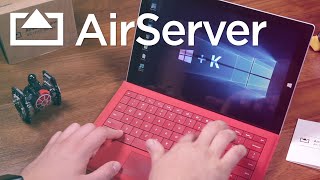 How to screen mirror your Windows device to AirServer Connect