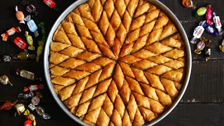 PÜF NOKTALARI İLE BAKLAVA✅ BAKLAVA NASIL KESİLİR?