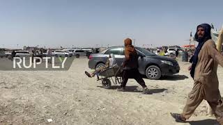 Pakistan: Afghan border crossing a hive of activity amid Taliban advances in country