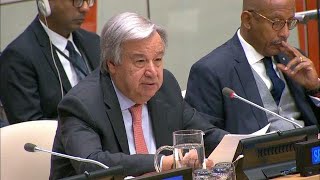 António Guterres (Secretary-General) at Africa Dialogue Series 2018