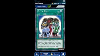 Yugioh Duel Links - Does Fifth Hope have a LINE with Jaden?
