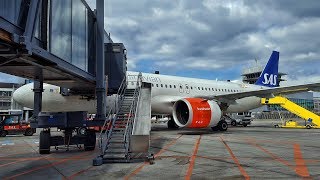 MY FIRST A320 NEO RIDE! | SAS | ZURICH-COPENHAGEN | ECONOMY CLASS