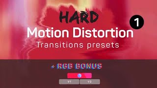 Motion Distortion Transitions Presets 1 Premiere Pro Presets