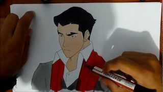 Simple Mako Drawing #2 - The Legend of Korra