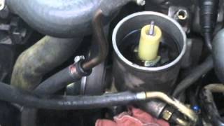 1994 Mercedes E320 Power Steering Fluid Flush and Filter Replacement