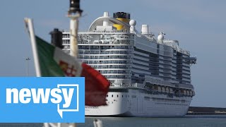 Cruise ship locked down over coronavirus