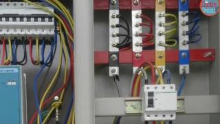 PANEL OF THREE PHASE METER CONNECTIN IN HINDI (Hindi/Urdu)