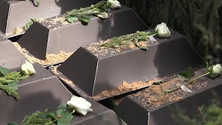 В Латвии перезахоронили останки советских солдат