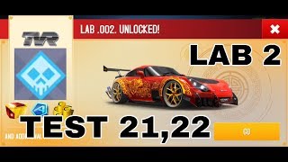 Asphalt 8 TVR Sagaris Special Edition R&D Test 21,22 Lab 2