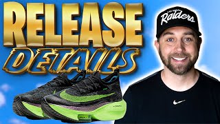 Nike Air Zoom AlphaFly Next | Release Date Announced!!!