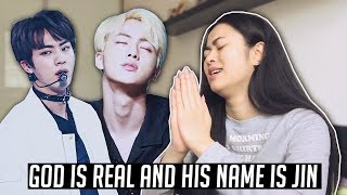 BTS Jin Sexy Moments Reaction | Worldwide handsome