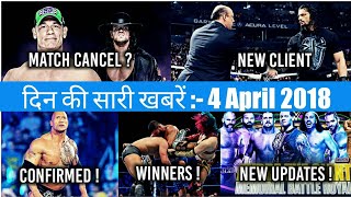 Roman Reigns New Advocate ! Cena Vs Taker Cancelled ? WWE smackdown live 3rd april 2018 Highlights