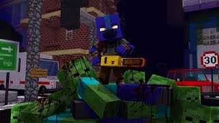 Minecraft - HOW TO STOP THE ZOMBIE APOCALYPSE! (Zombie Base Challenge)