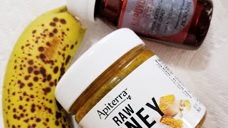 Banana, Sapuyulo y Miel de Abejas  Mascarilla Intensiva Para El Cabello.