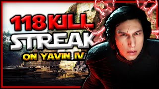 Star Wars Battlefront 2 Kylo Ren 118 Killstreak (Yavin IV)