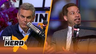 Chris Broussard on Lonzo's impact on LeBron's NBA future, Warriors title chances | THE HERD