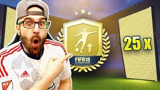 25 x UPGRADE SBC PACKS!! FIFA 18 ULTIMATE TEAM #FIFA18 BIRTHDAY