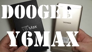 Doogee Y6 Max 3D 4G IPS 6,5'' inch 3gb/32gb octa-core честный обзор распаковка на русском