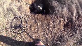 Golden Mask Deep Hunter Pro with new coil 22''