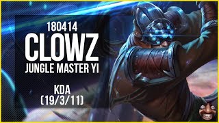 896. Clowz - 마스터 이 하이라이트 / Master Yi Highlights