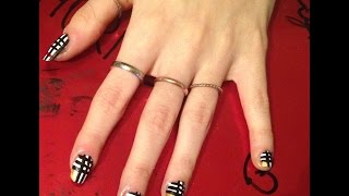 TUTORIAL - #1 Nail Art Burberry