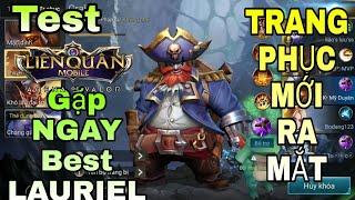 liên quân | Trang Phục Mới Việt Nam GRAKK Thuyền Trưởng Râu Đỏ [ Mua Và Test ] Gặp Phải Best Lauriel