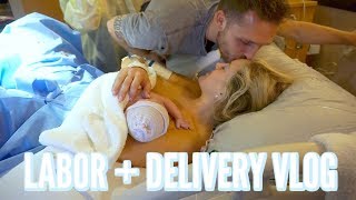 LABOR & DELIVERY VLOG! + BRINGING BABY HOME | OLIVIA ZAPO