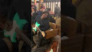 This Is A Mans World - New York Street performer