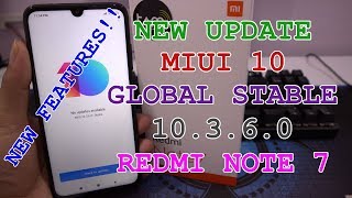 Update MIUI 10 Global Stable 10.3.6.0 Redmi Note 7 Ada Fitur Baru Lagi