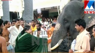 Jayalalithaa's visits in Kerala temples | Manorama News