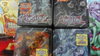 Luckiest All 4 Yugioh Dragon Ruler Tin Opening Ever in History! Blaster, Tidal, Redox, Tempest Tins!