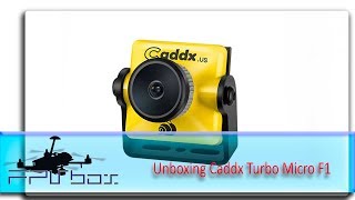 Unboxing CADDX Turbo micro F1