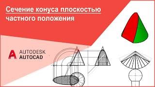 Сечение конуса плоскостью