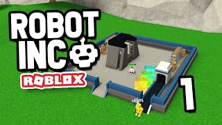 РОБЛОКС НОВЫЙ СИМУЛЯТОР РОБОТОВ. ROBOT INC