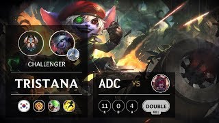Tristana ADC vs Xayah - KR Challenger Patch 9.10