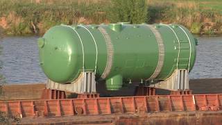 Буксир БТМ-487 с баржей 7058