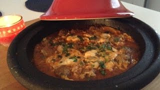 Tajine à la viande hachée & œufs (kefta)