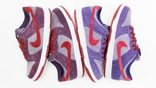 2001 & 2020 Nike Dunk Plum Review & Comparison