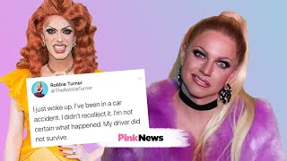 Courtney Act reacts to Robbie Turner's car crash, Shania Twain and drag vs trans debate