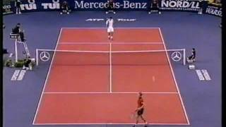 Pete Sampras great shots selection against Yevgeny Kafelnikov (Masters 1997 FINAL)