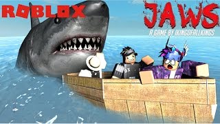 Playing Jaws On Roblox!!!