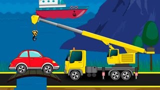 Мультик  - Ситуации с машинками на дороге.
