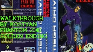 PHANTOM 2040 SEGA GENESIS (MEGA DRIVE) WALKTHROUGH (Golden ending)
