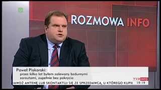 Piskorski: nie boję się procesu. Wszystko, co opisałem, jest prawdą (TVP Info, 28.04.2014)