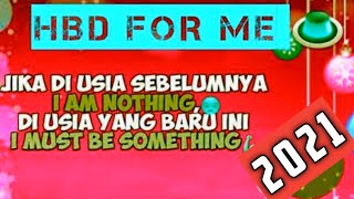 [SEDIH] Ucapan Selamat Ulang Tahun untuk Diri Sendiri TERBARU 2020