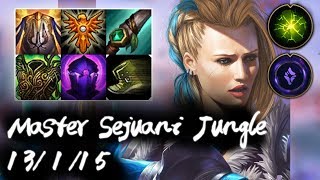 Master Sejuani Jungle vs Kha'Zix | Pentakill | Korea High Elo Replays