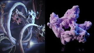 [Fr] Weird Characters Tutorial Cinema 4D & Zbrush | Octane Render + X-Particles