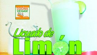 Licuado de limon (con leche de almendras)